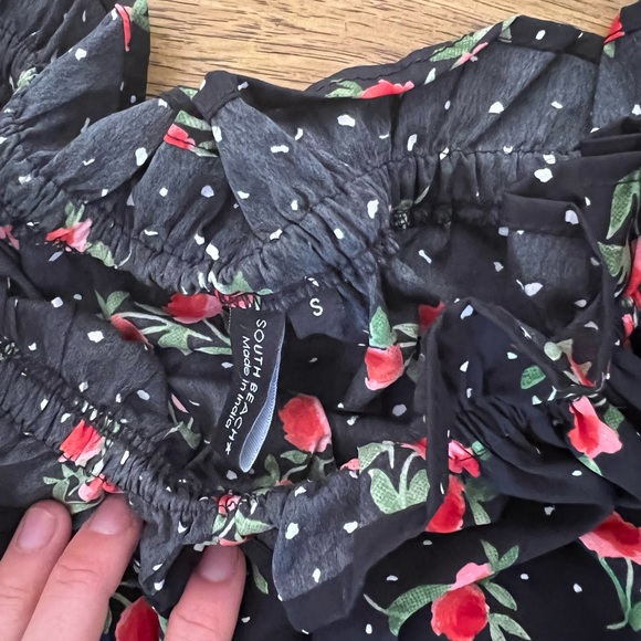 SOUTH BEACH ASOS rose wrap skirt set - Picture 4 of 4